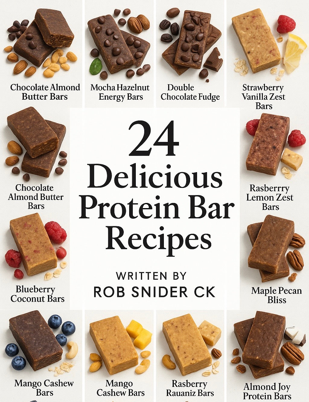 24 DELICIOUS PROTEIN BAR RECIPES