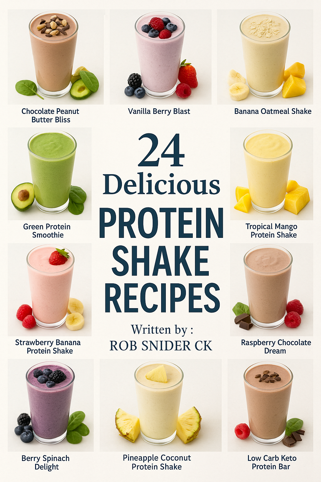 24 DELICIOUS PROTEIN SHAKE RECIPES